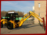 Аренда экскаватора,  аренда экскаватора с гидромолотом