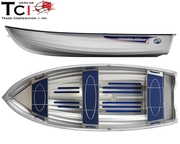 Алюминиевая лодка Linder 440 FISHING 