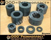 Втулки резиновые,  втулки упругие,  втулка грохота. РТИ