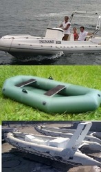 Лодки надувные Tsunami.  Лодки Rib Tsunami пластиковое дно и надувные 