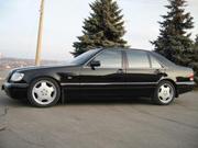 Свадебный кортеж. Обслуживание свадеб на Mercedec-Benz S-класс,  W-140.