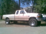 Ford F250,  1992 г.дизель,  пикап,  цвет коричневый