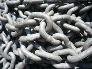 Цепь якорная калибр 10,  длина 70метров,  новая.