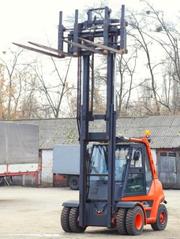 Вилочный погрузчик LINDE H80T. Грузоподъемность 8т.