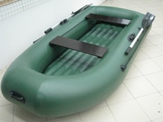 Лодка гребная Навигатор с надувным дном 2, 6м  