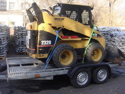 прицеп-лавета (лафет) для транспортировки дорожной и строительной техн