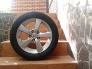 Титановые диски с резиной , Мазда-3, Р-16