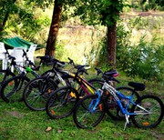 Аренда велосипедов на базе Орельский Двор.