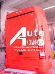 Задний навесной багажник-рюкзак на Iveco