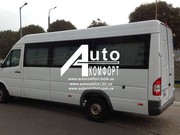 Задний салон,  левое окно на Mercedes-Benz Sprinter (1995-2006)