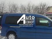 Передний салон,  правое окно на автомобиль VW Caddy 07- (Фольксваген Ка