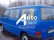 Задний салон,  левое стекло на Volkswagen Transporter Т-4 (Фольксваген 