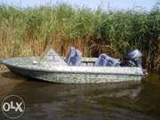 Лодка Крым М с мотором Ямаха 20