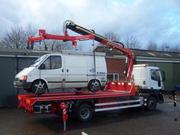 Макеевка-услуги эвакуатора-кран-манипулятор