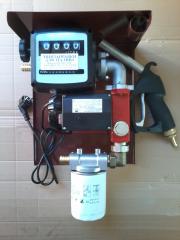 Мини заправка 220 Вольт 35л/мин для перекачки дизтоплива.Гарантия