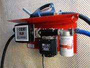 МиниЗаправка 220В 56л/мин (Италия) для дизтоплива с механич.счетчиком