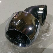 Фильтр нулевого сопротивления ,  хром. 