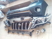 Рестайлинг обвес на Toyota Land Cruiser Prado 150