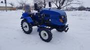 Мінітрактор Лідер Т-160 Х+ плуг та фреза. Мототрактор,  минитрактор