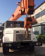 Продаем автокран ДАК Силач КС-4574,  20 тонн,  КрАЗ 250,  1994 г.в.
