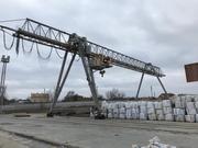 Продаем козловой кран КК32,  32 тонны,  1988 г.в. 